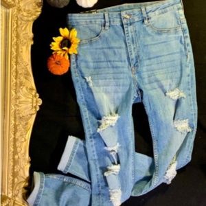H&M Divided Super Skinny High Waisted Jeans (US12)
